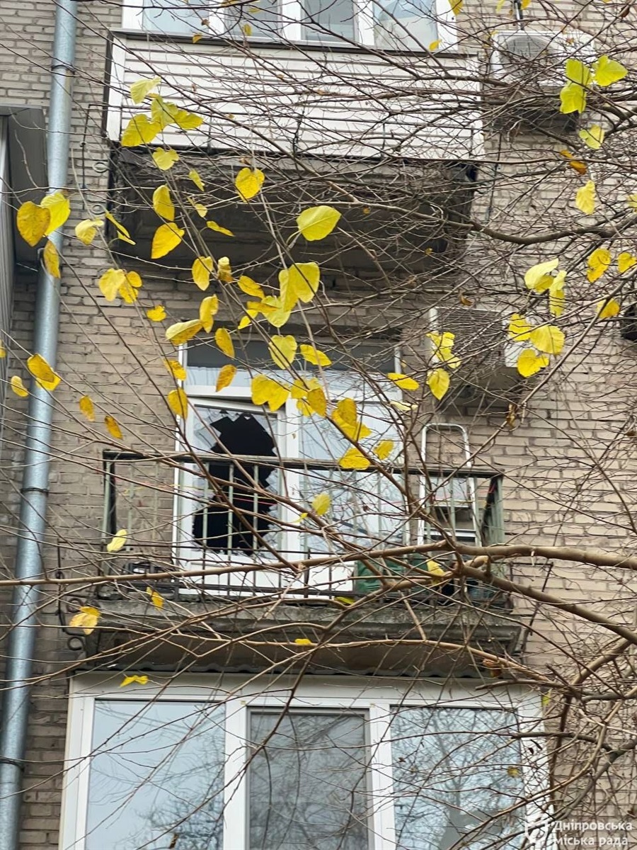 Уночі проти 18 листопада Дніпро зазнав чергової шахедної атаки росії. -18.11.2025