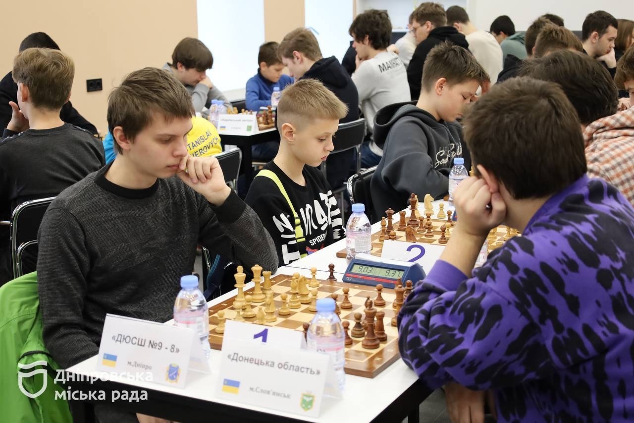 У Дніпрі проходить командний Чемпіонат України з шахів.