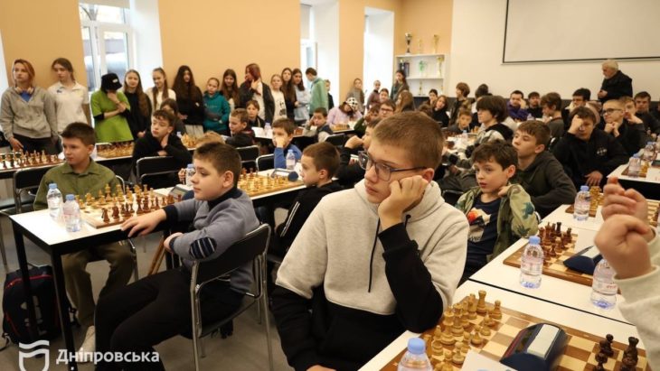 У Дніпрі проходить командний Чемпіонат України з шахів.