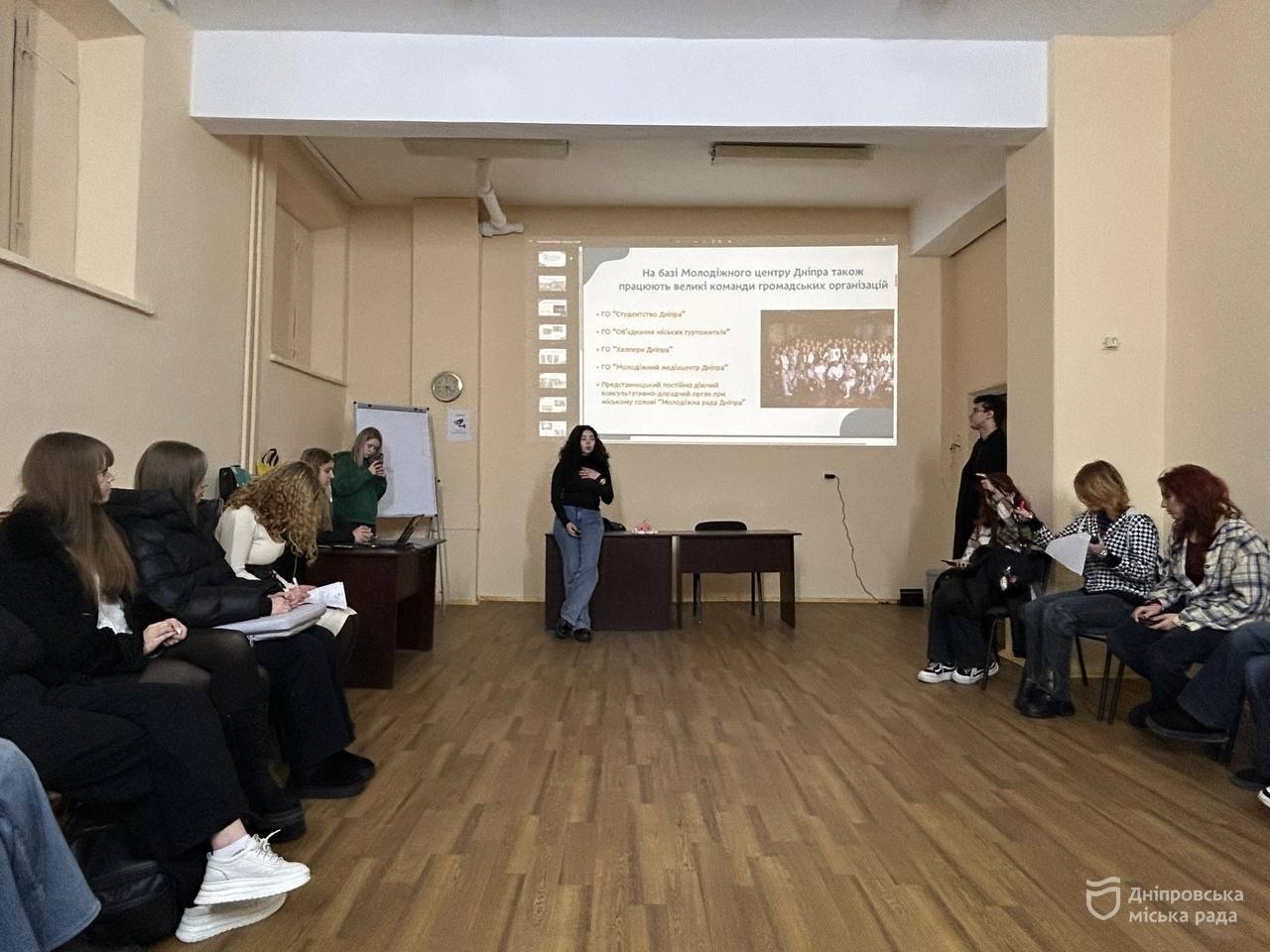 У Дніпрі пройшов воркшоп «Громадянська освіта та участь молоді» для студентів. -24.11.2025