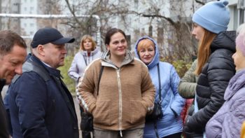 Перемога, 118: Борис Філатов перевірив вхід реконструкції двору 27.11.2025