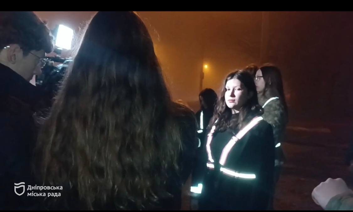 Експеримент видимості пішоходів у Дніпрі