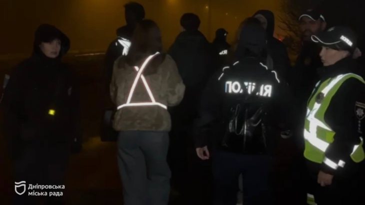 Експеримент видимості пішоходів у Дніпрі