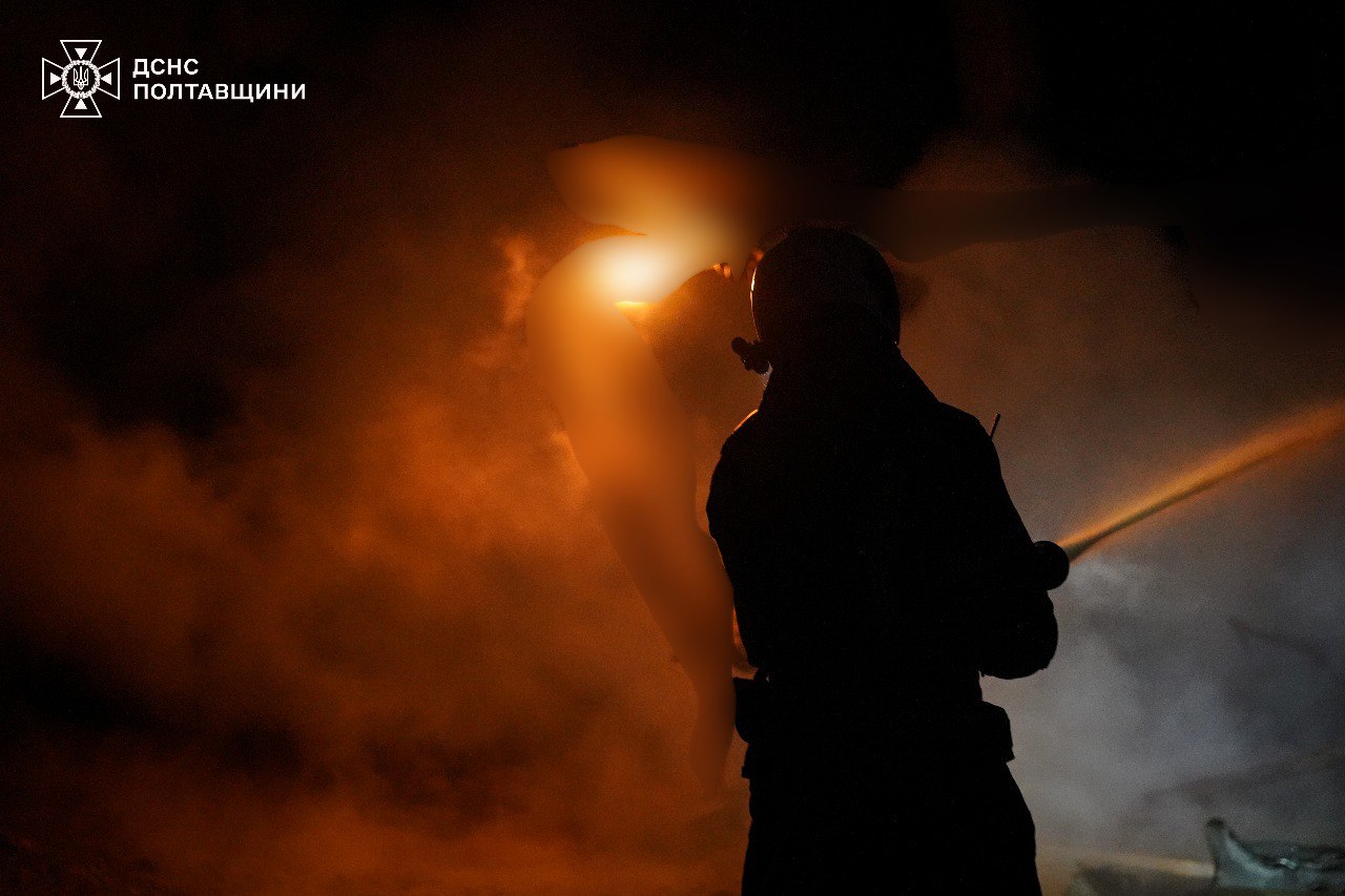 Наслідки атаки рф по Полтавщині - 01.11.2025