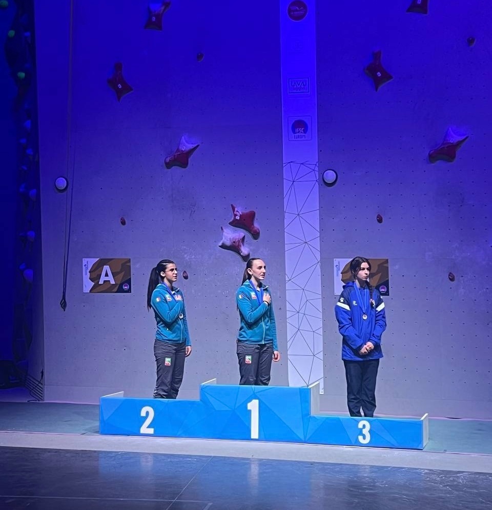 Дніпрянка Ніна Вознюк виборола бронзу на Кубку Європи зі скелелазіння 3.11.2025