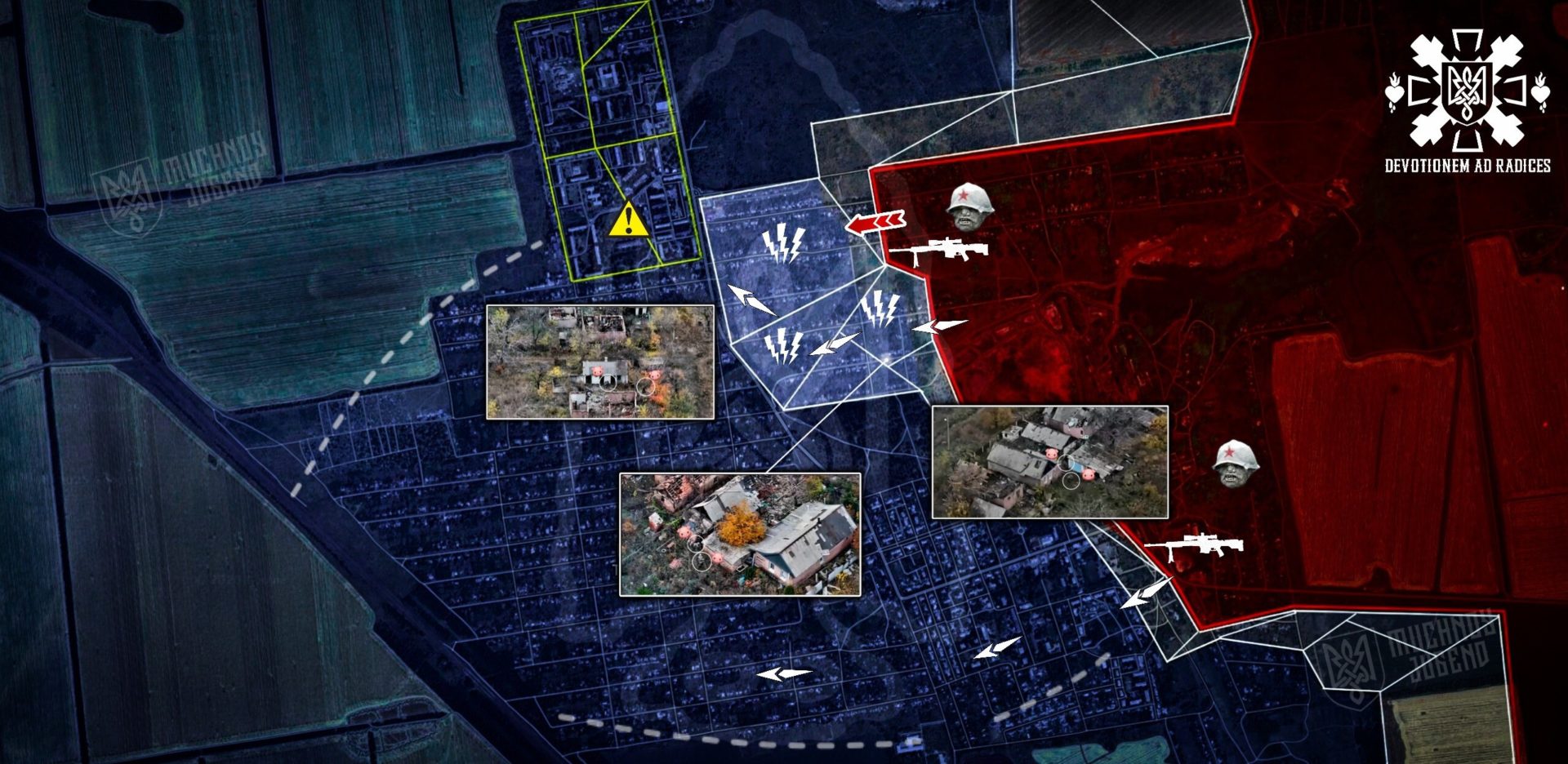 На Мирноградському напрямку окупанти тиснуть і розширюють зону контролю 3.11.2025