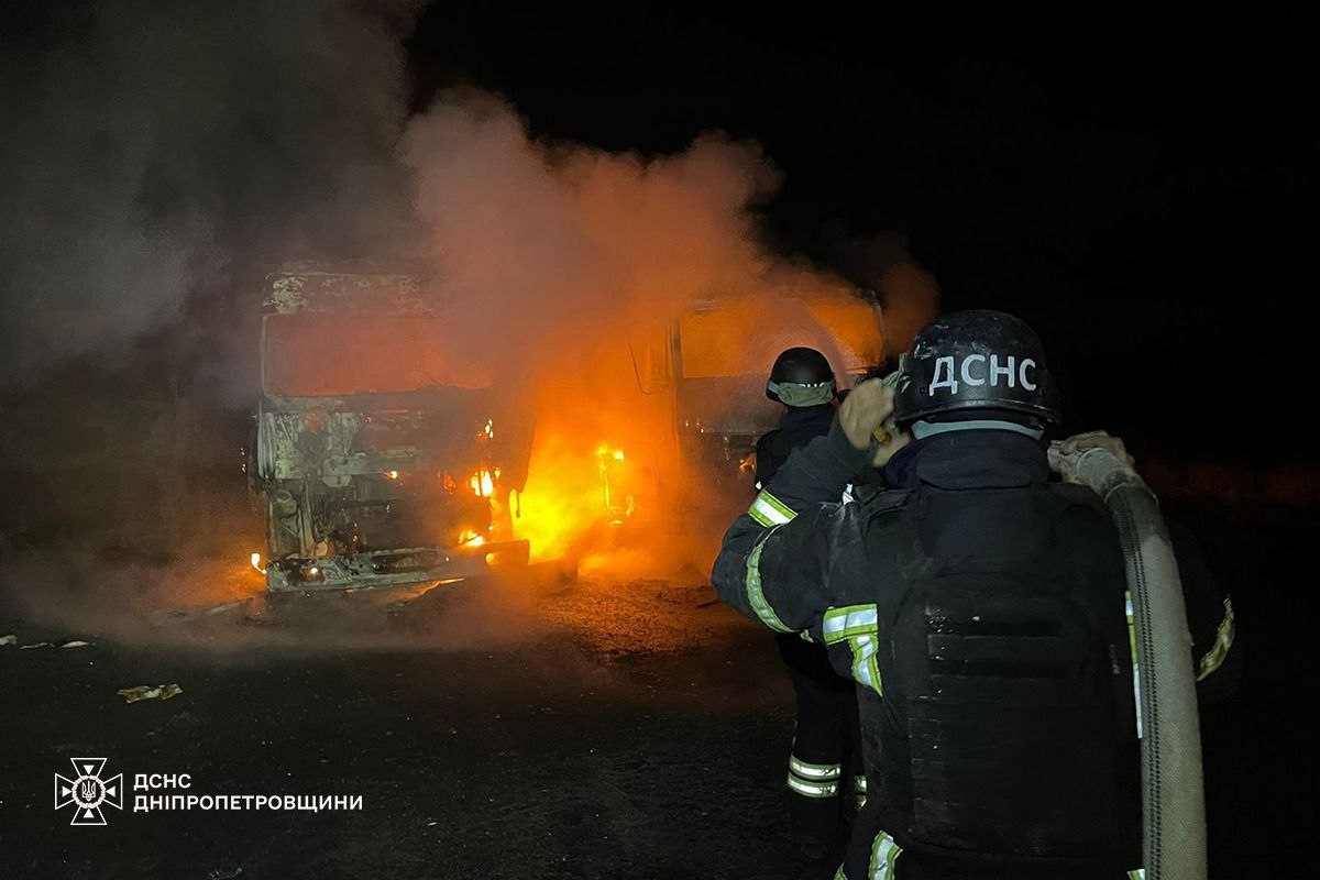 Наслідки атаки рф по Синельниківському району - 04.11.2025