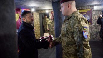 Зеленський відзначив Січеславських десантників, які боронять Покровськ 4.11.2025