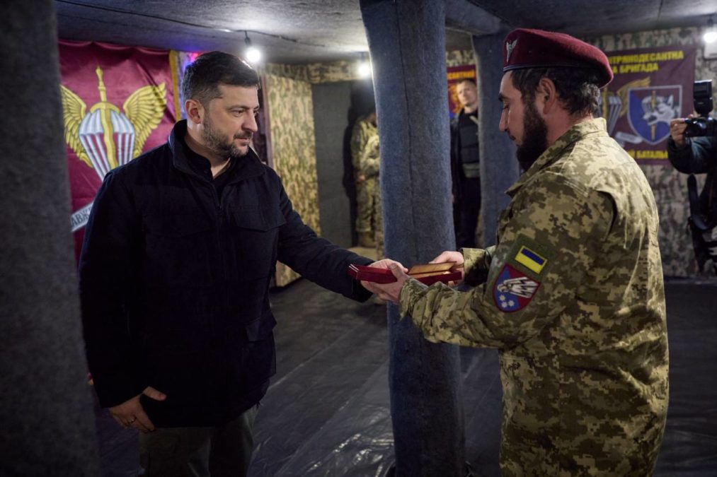 Зеленський відзначив Січеславських десантників, які боронять Покровськ 4.11.2025