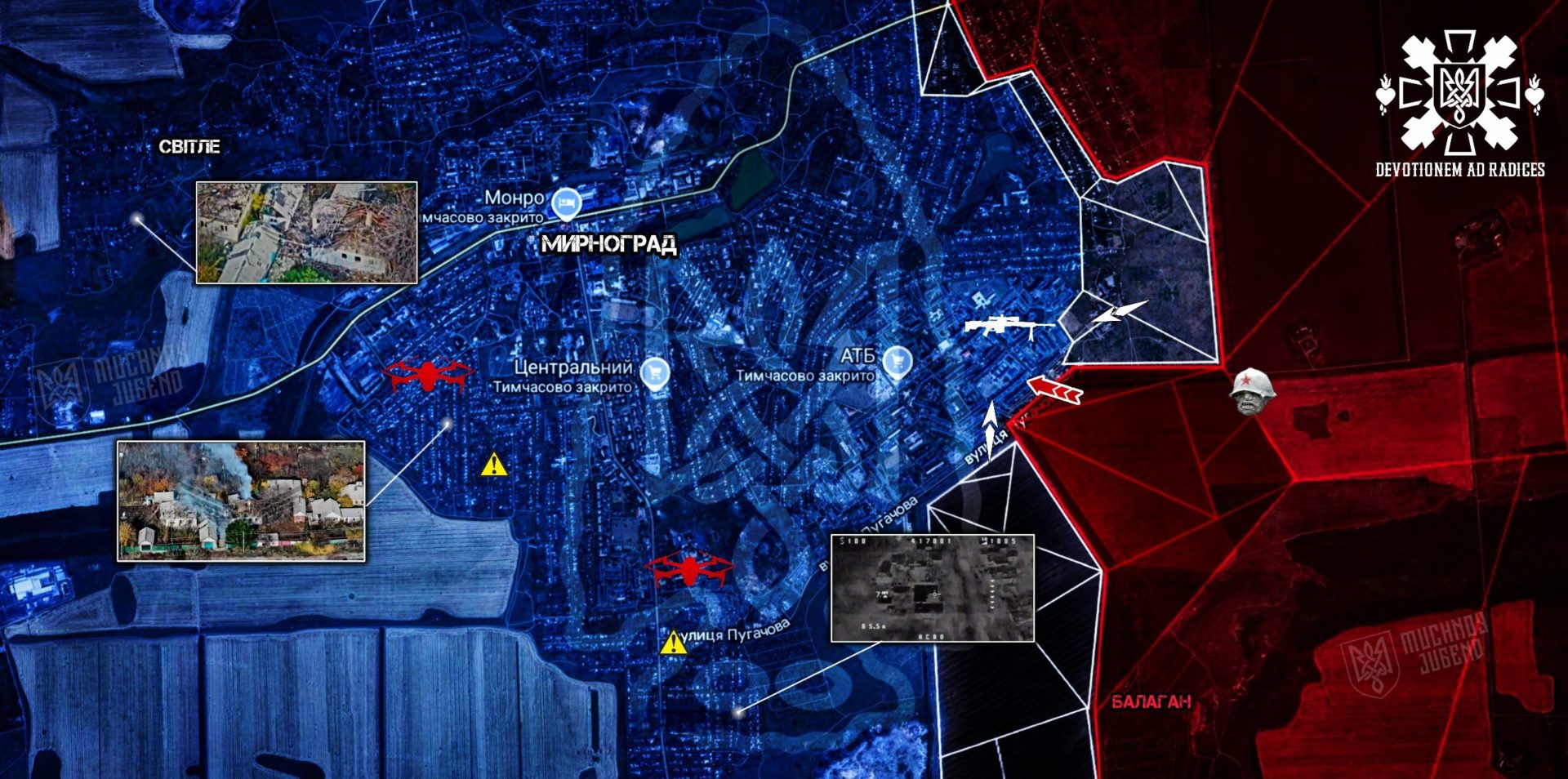 На околицях Мирнограда очікують важкі й затяжні бої - 6.11.2025
