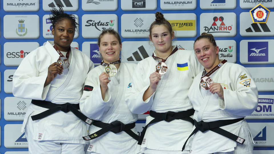 Дзюдоїстка з Дніпра Руслана Булавіна здобула бронзу на European Open в Італії - 9.11.2025