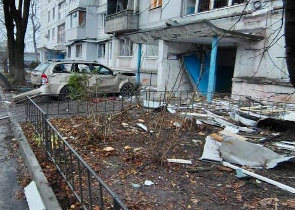 У Дніпрі через атаку 23 листопада пошкоджено 5 житлових будинків