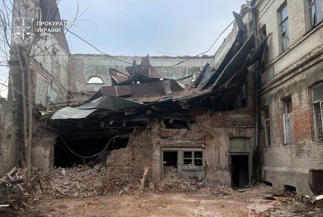 У Дніпрі обвалилася частина пам’ятки архітектури нацзначення 