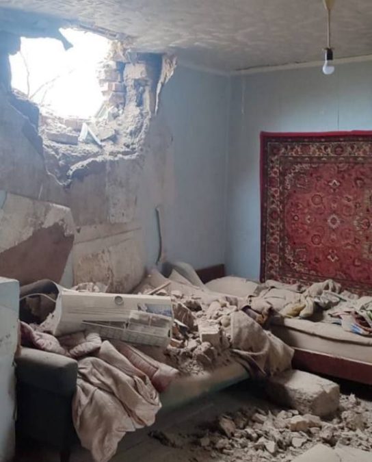 Обстріли Дніпропетровщини вдень 30.11.1025