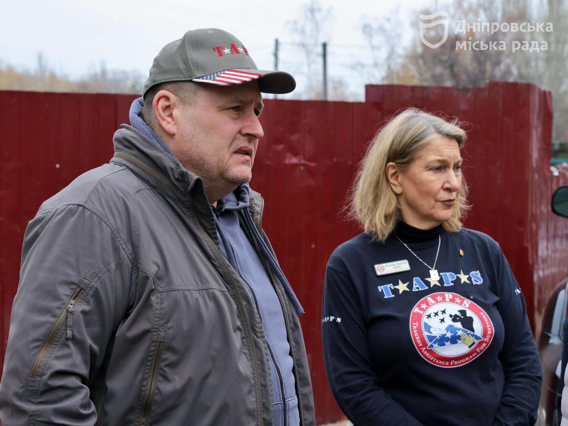 До Дніпра на зустріч із Філатовим приїхала велика делегація американських ветеранів та президентка TAPS - 10.11.2025