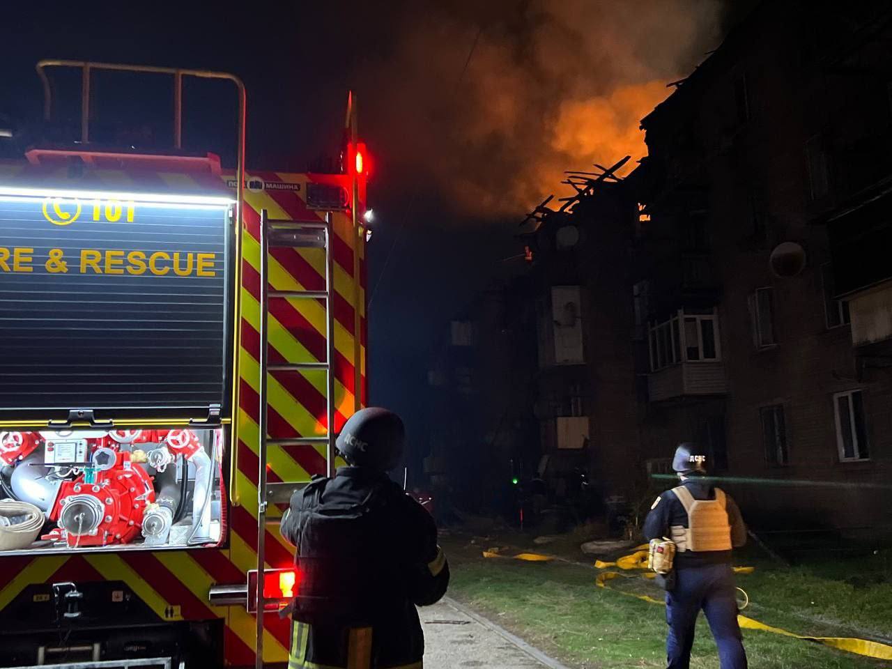 Наслідки атаки рф по Кам'янському - 06.11.2025