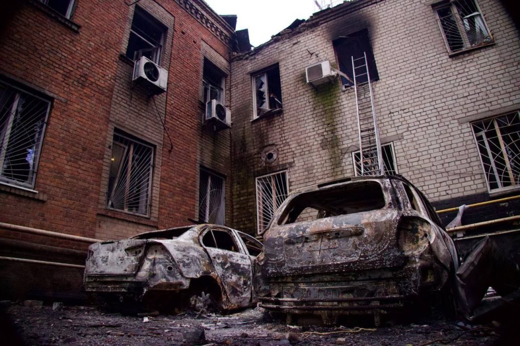 Наслідки масованої російської атаки по Дніпру в ніч проти 18 листопада 2025