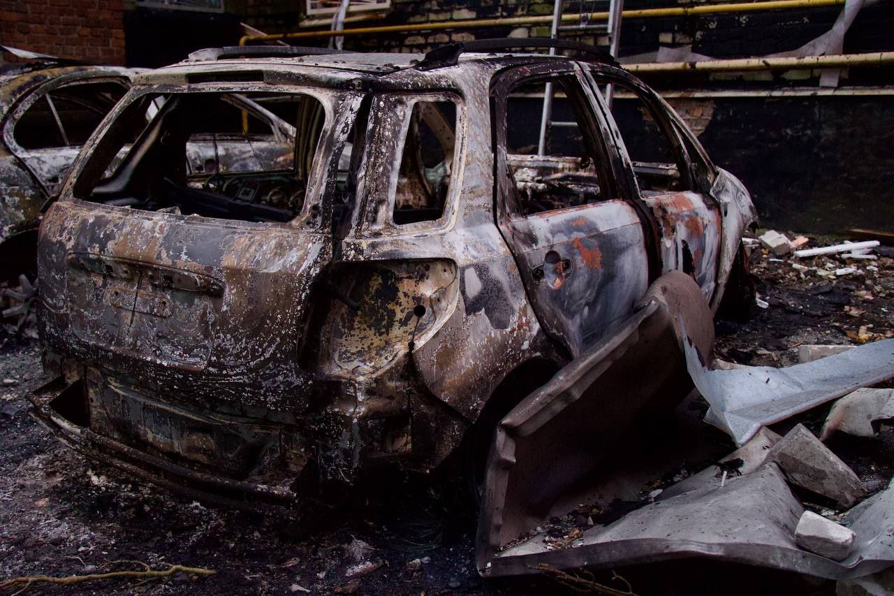 Наслідки масованої російської атаки по Дніпру в ніч проти 18 листопада 2025