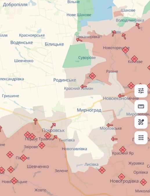 Бої за Покровськ 16.11.2025 Бої за Покровськ 16.11.2025