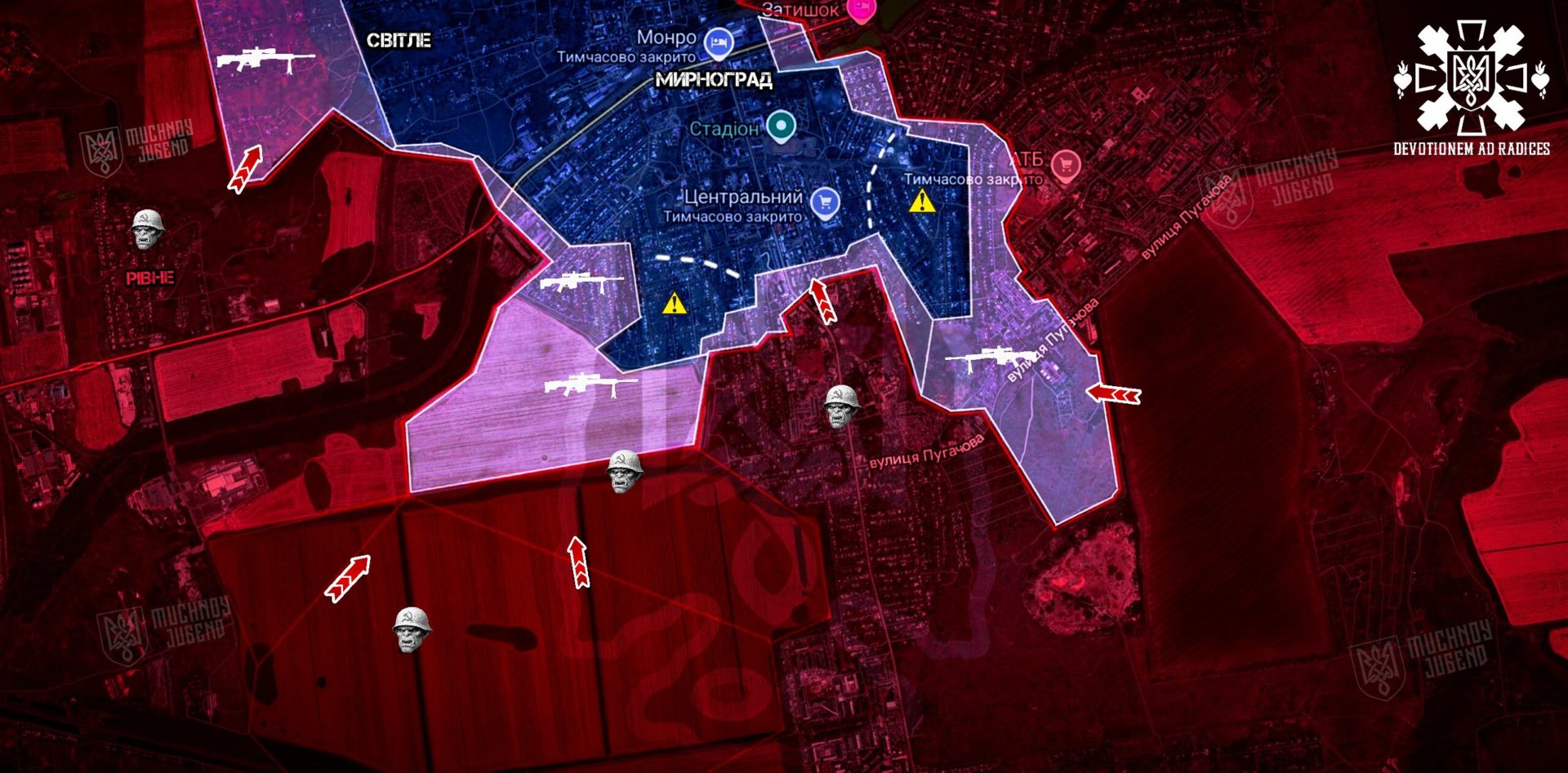 Бої за Мирноград: тиск зростає, місто на межі - 12.12.2025