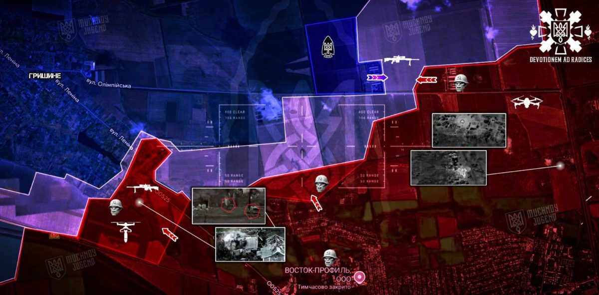 Покровський напрямок: ворожі атаки малими групами біля Гришиного - 17.12.2025