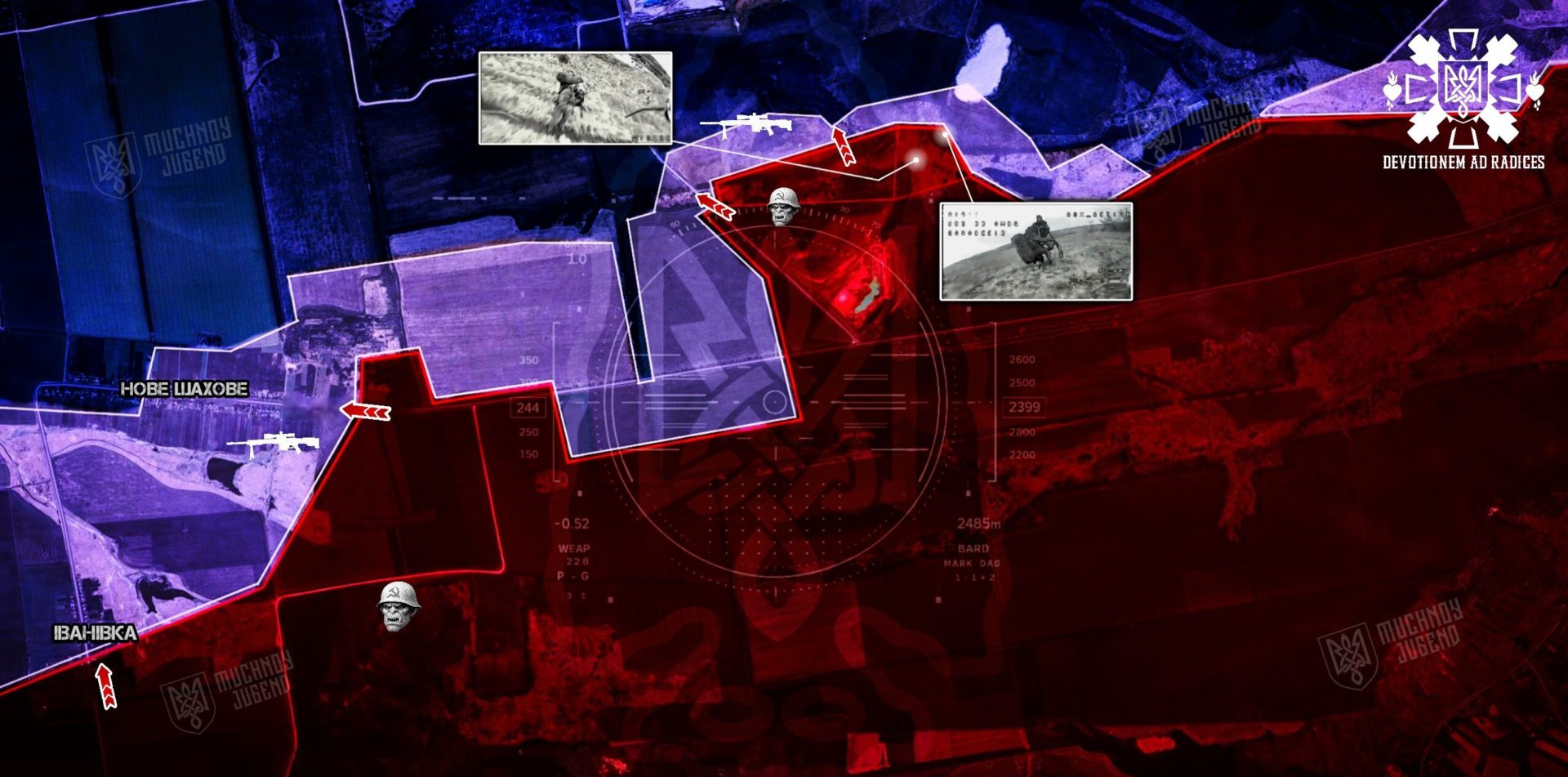 Добропільський напрямок: ворог повертає контроль над втраченими позиціями - 19.12.202