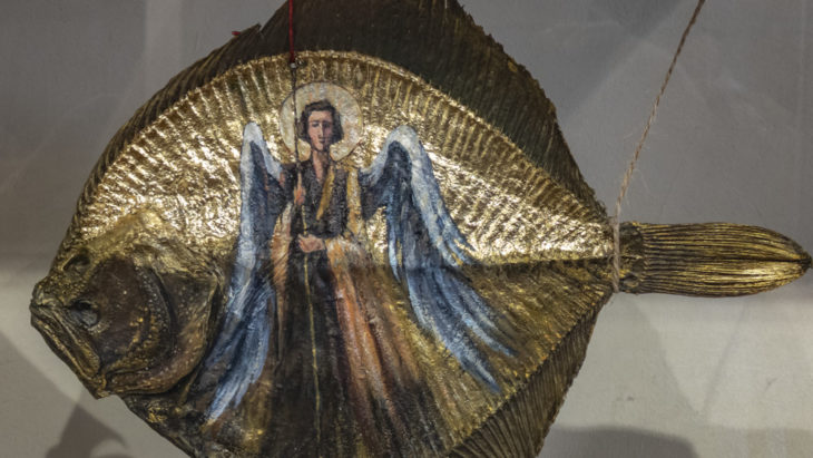 Чумацька ікона на рибі - створена художницею Оксаною Оснач -03.12.2025