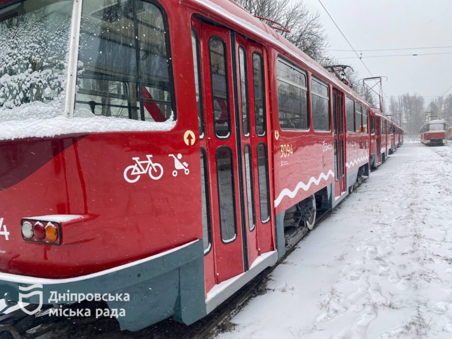 Остання партія трамваїв з Лейпцигу виходить на маршрути Дніпра вже з наступного тижня - 27.12.2025