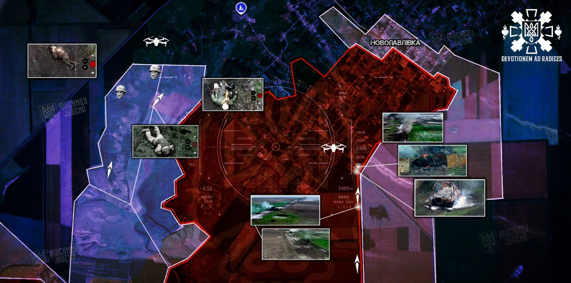 російський штурм Новопавлівки зірвано - 16.12.2025