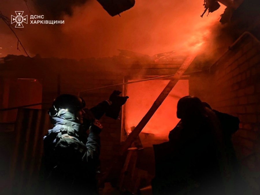 Атака рф на Україну вночі 25.01.2026