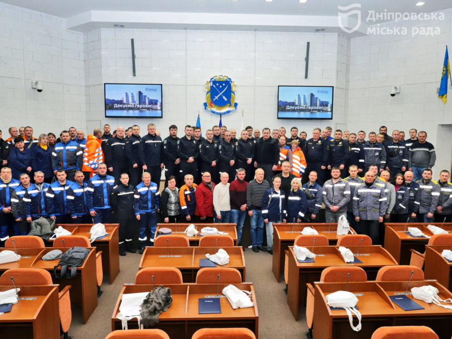 Борис Філатов відзначив та нагородив працівників різних служб, які забезпечують життєдіяльність Дніпра - 26.01.2026