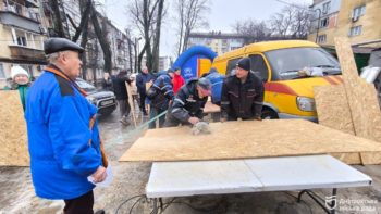 Ліквідація наслідків атаки по Дніпру 6.01.2026 - 7.01.2026