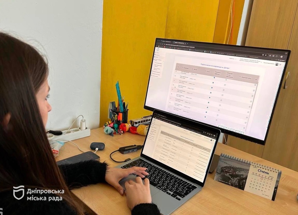 Фахівці лепартаменту ІТ провели спеціальний курс для фахівців КП «Ритуальна служба» - 14.01.2026