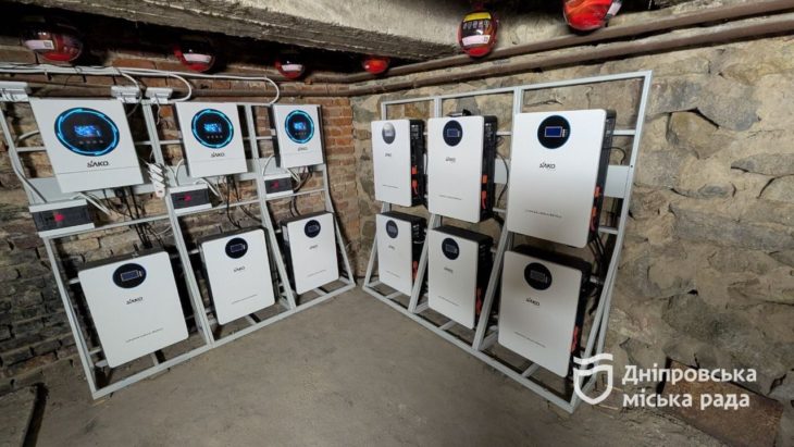 Інверторна система резервного живлення на котельні у Дніпрі