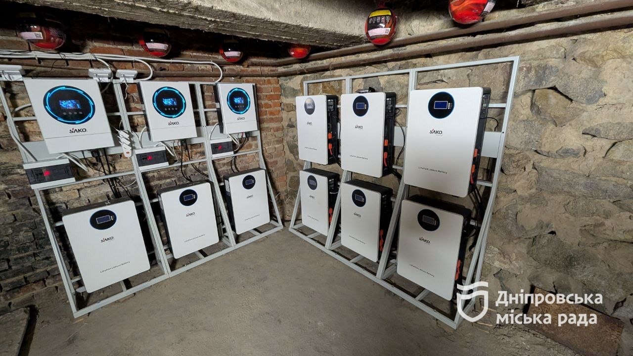 Інверторна система резервного живлення на котельні у Дніпрі