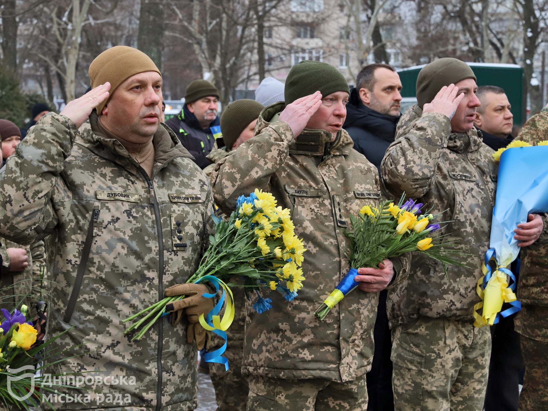 У Дніпрі в День Соборності вшанували пам’ять захисників України - 22.01.2026