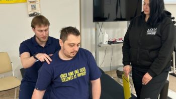 Реабілітація пораненого військового 27-річного Романа у Дніпрі - 22.01.2026