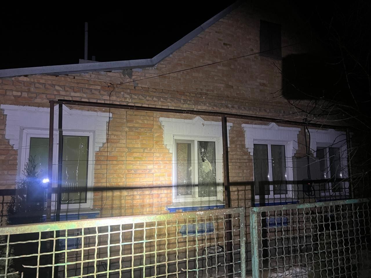 Наслідки атаки рф на Нікопольщині - 01.01.2026