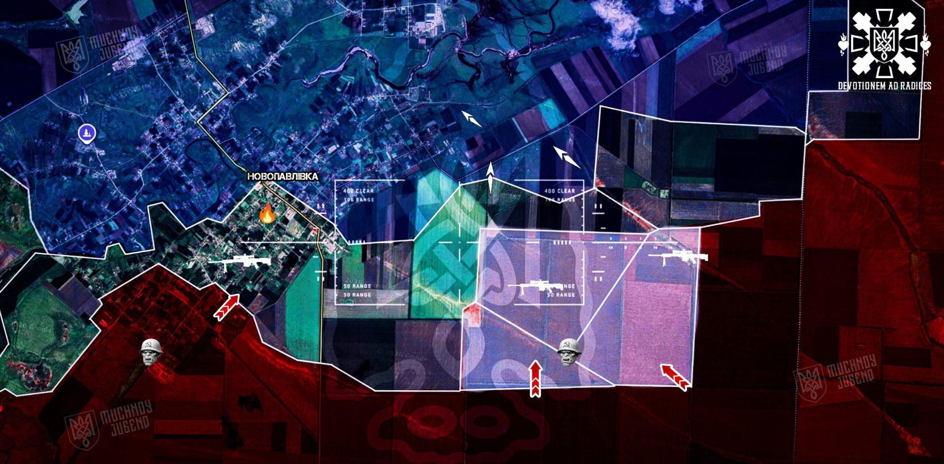 На Новопавлівському напрямку (Дніпропетровщина) ворог намагається обійти населений пункт зі східного флангу - 15.01.2026
