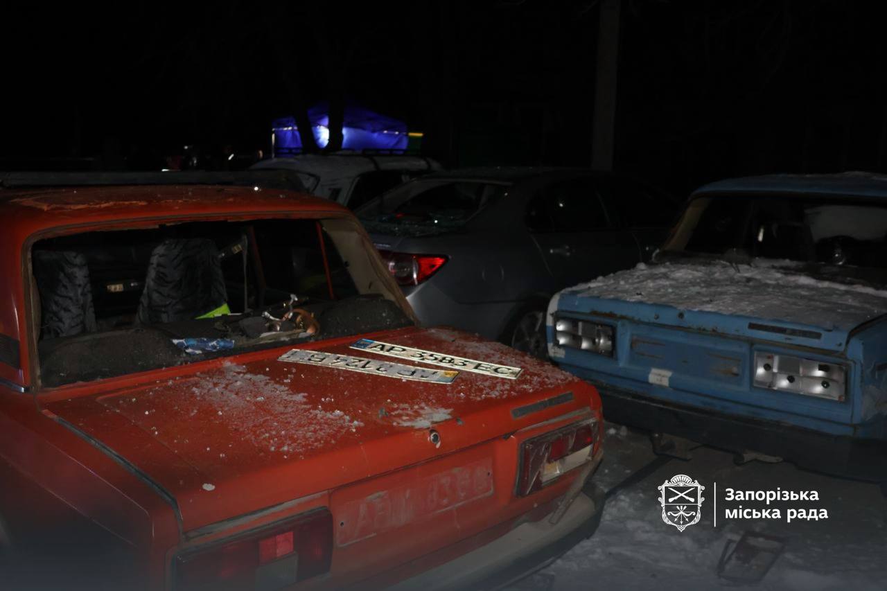 Наслідки атаки рф на Запоріжжі - 02.01.2026
