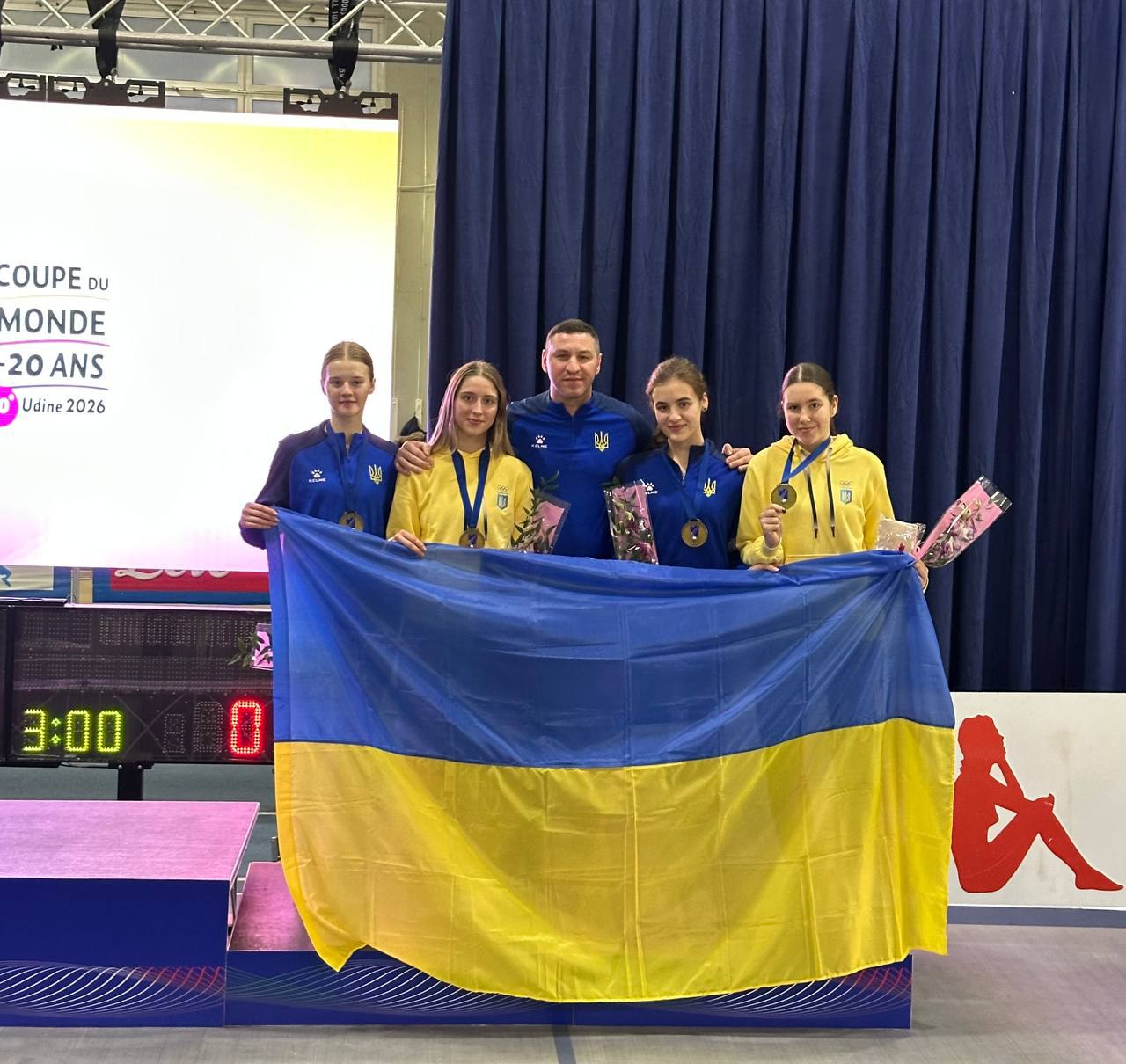 Фехтувальниця Марія Середа з Дніпра виборола «бронзу» на Кубку світу в Італії - 08.01.2026