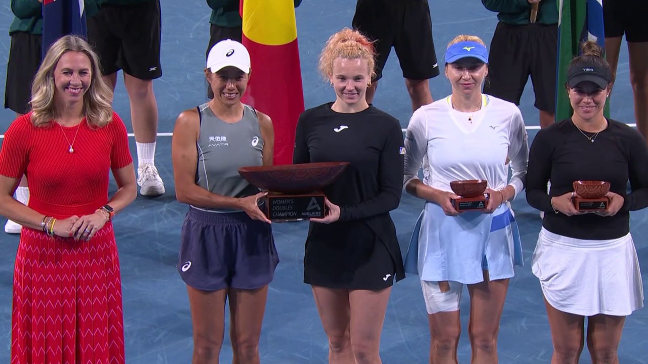 Дніпровська тенісистка Людмила Кіченок зіграла у фіналі турніру WTA 500 в Аделаїді - 16.01.2026