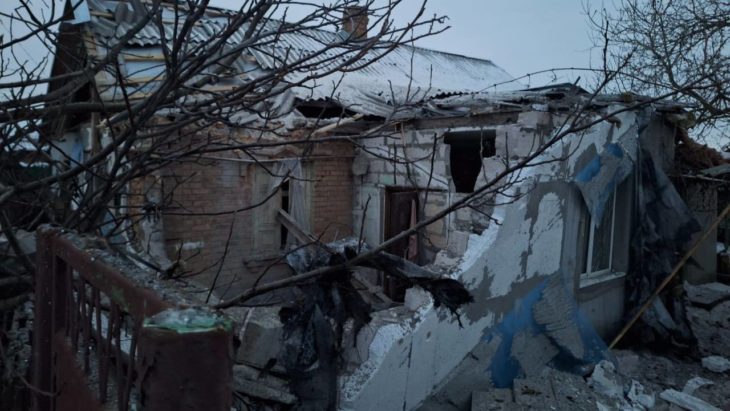 Наслідки обстрілу приватних будинків у Дніпропетровській області