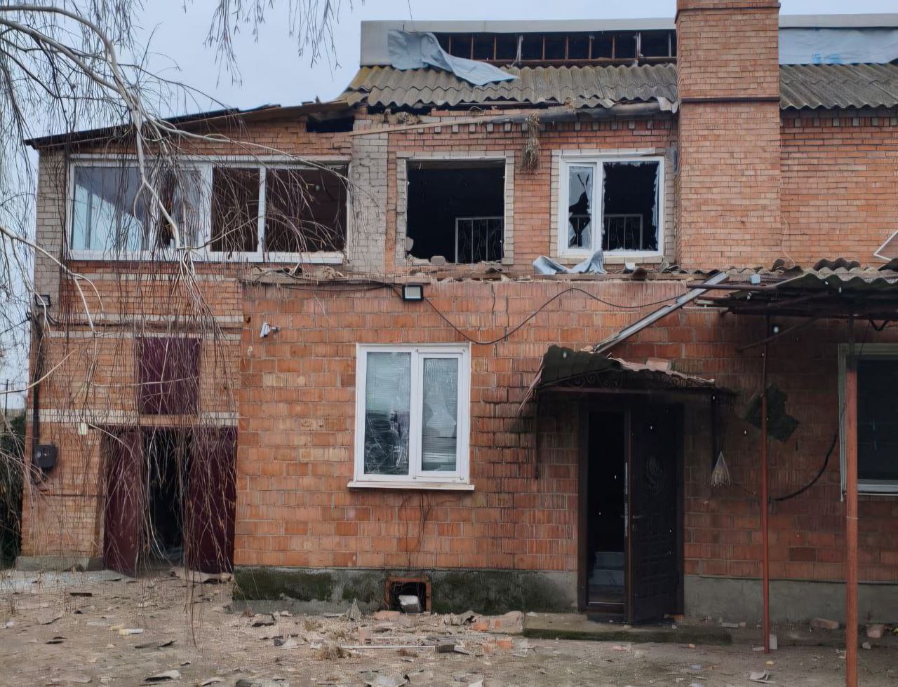 Наслідки атак рф на Нікопольщині - 10.01.2026