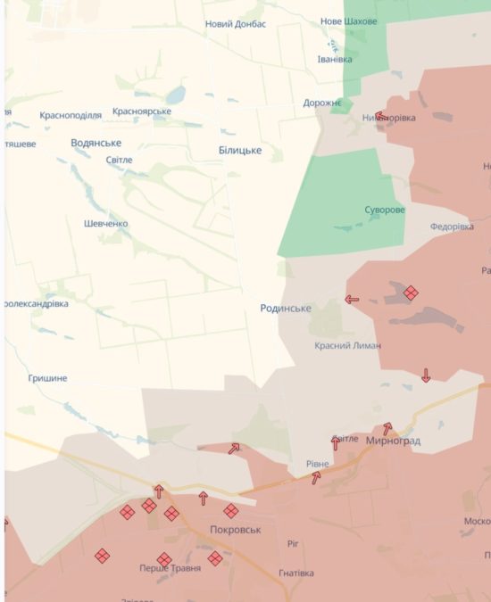 Просування ворога на Покровському, Новопавлівському, Костянтинівському напрямках - 4.01.2026 Просування ворога на Покровському, Новопавлівському, Костянтинівському напрямках - 4.01.2026
