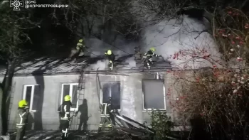 У Кривому Розі згорів будинок - 4.01.2026