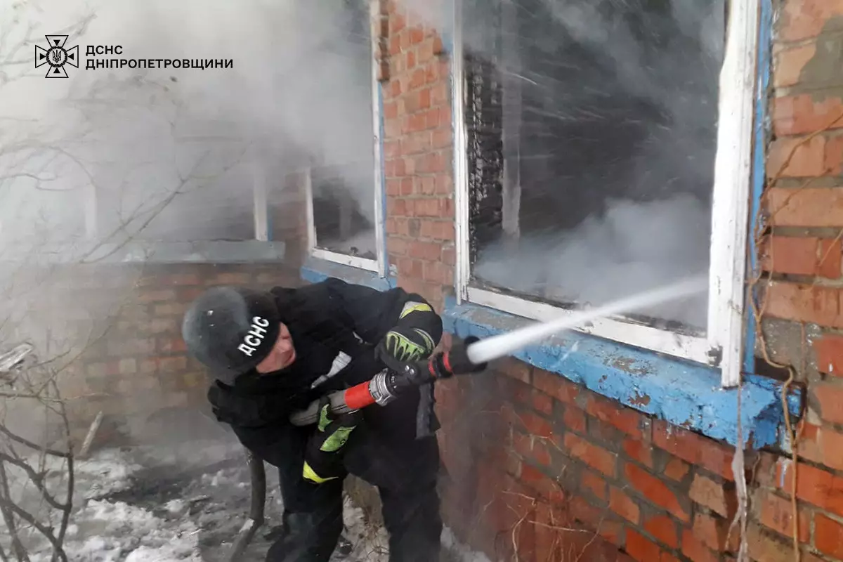 Пожежа в Нікопольському районі: у згорілому будинку загинув чоловік - 24.01.2026