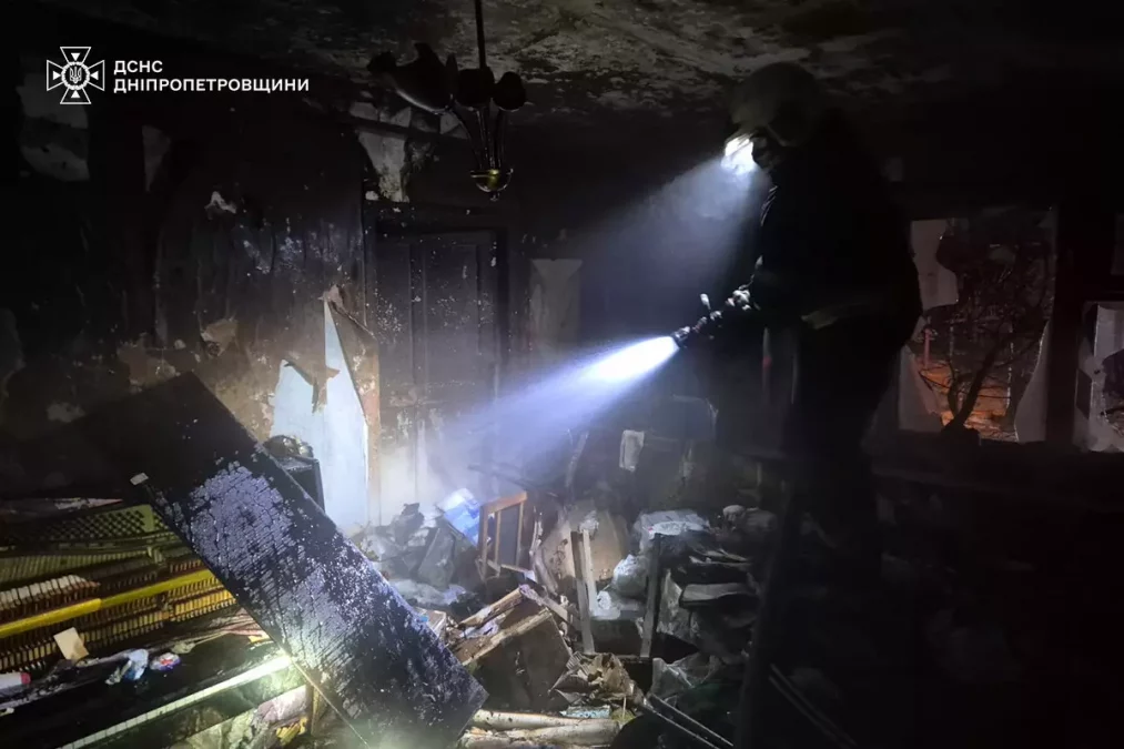 У пожежі на Слобожанському проспекті в Дніпрі загинула жінка