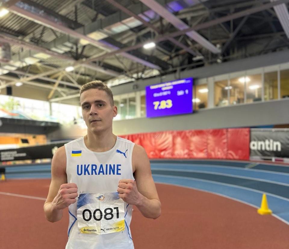 Легкоатлети з Дніпра вибороли три медалі на чемпіонаті України - 04.02.2026