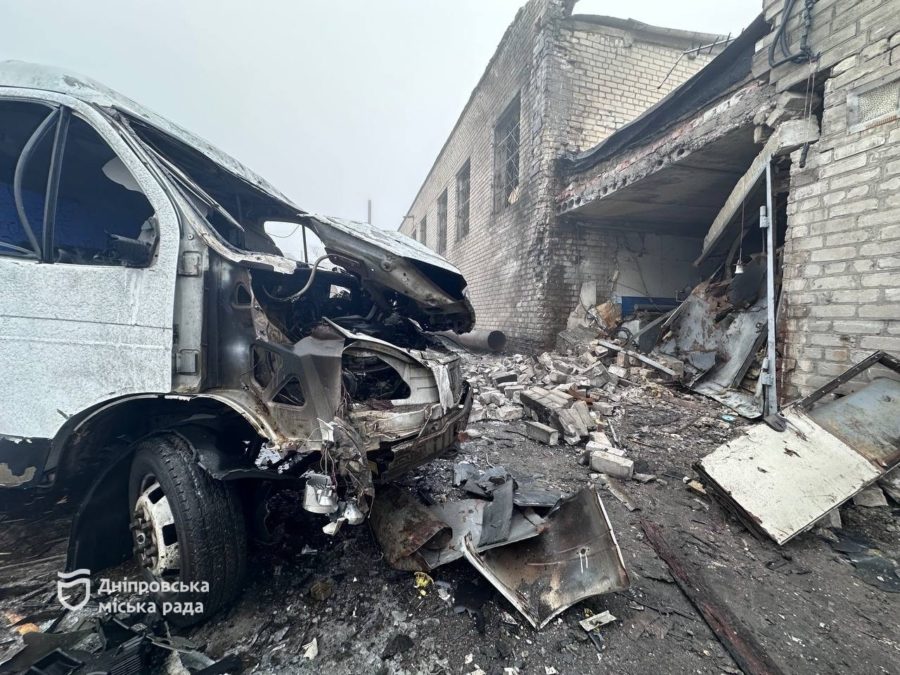 Через ворожу атаку дронів 6 лютого у Дніпрі пошкоджено 18 тролейбусів